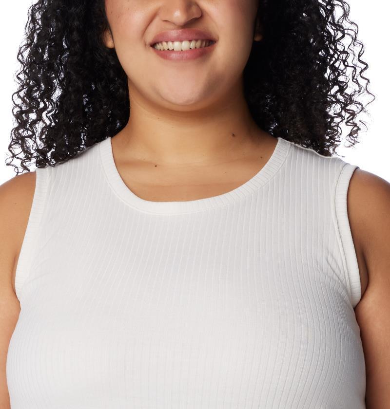 Crystal Pine Tank, Extended - Womens - White 5