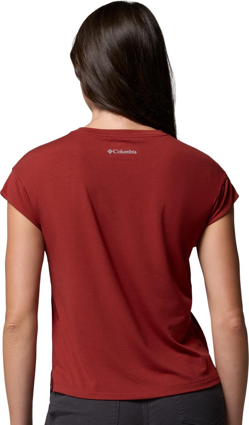 Daniela Falls SS, Extended - Womens - red oxide 1