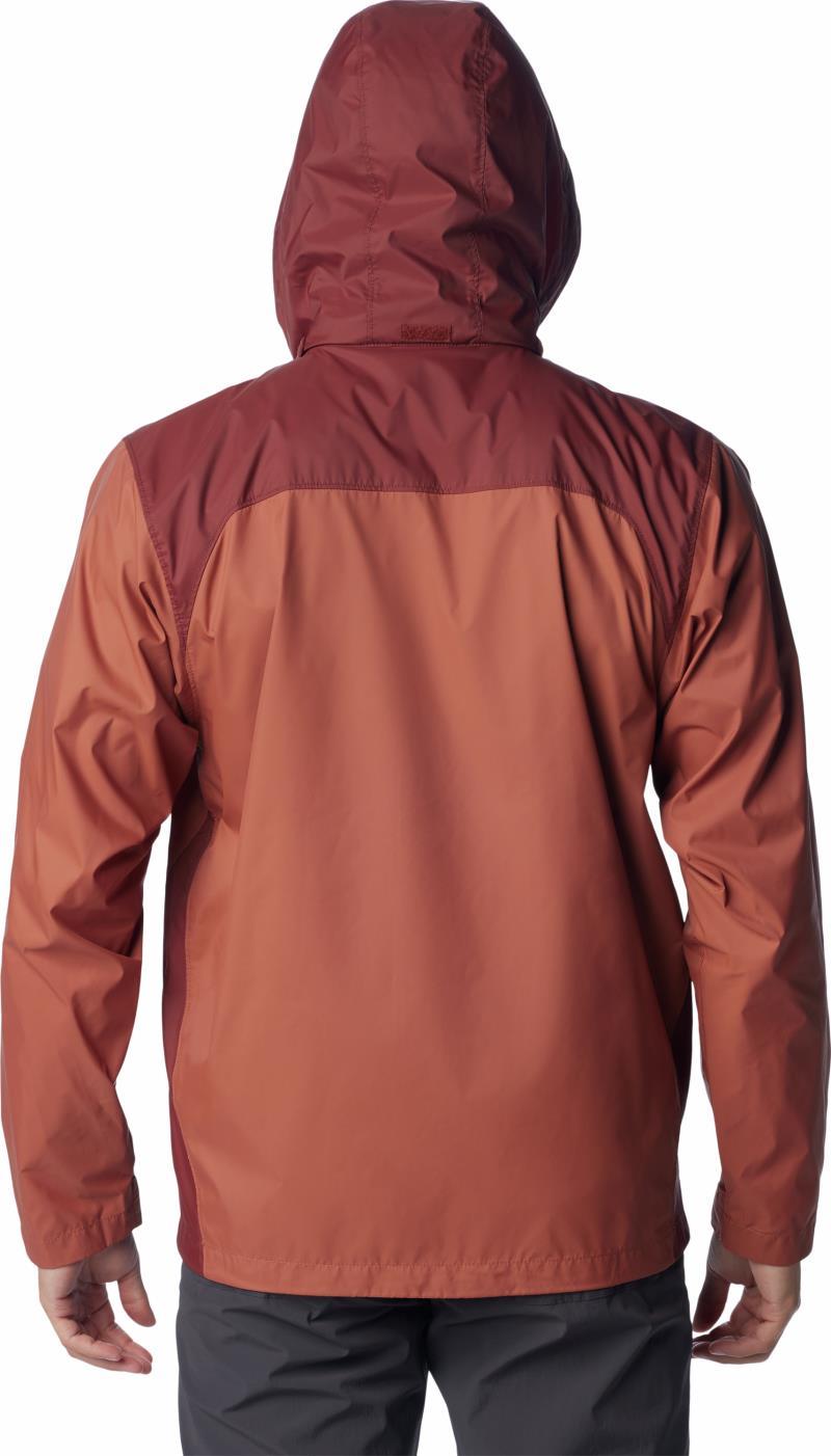 Glennaker Lake Rain Jacket - Mens - Auburn / Spice 2