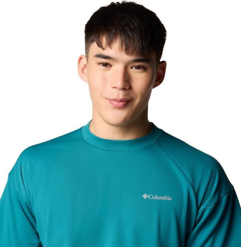 Granite Point Knit SS Crew, Extended - Mens - river blue 1