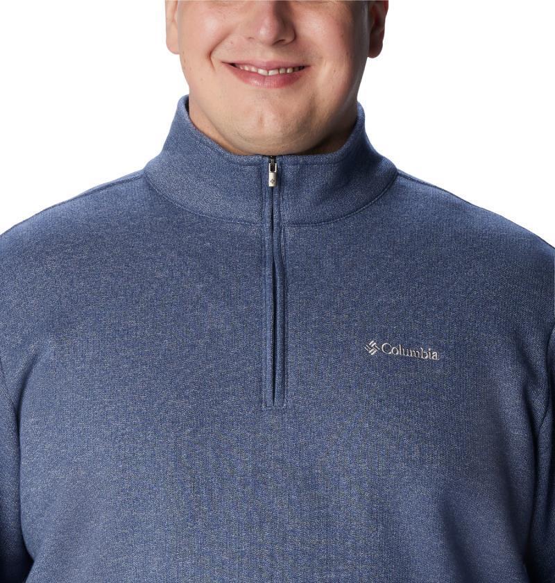 Great Hart Mountain III Half Zip, Extended - Mens - Dark Mountain Heather 5