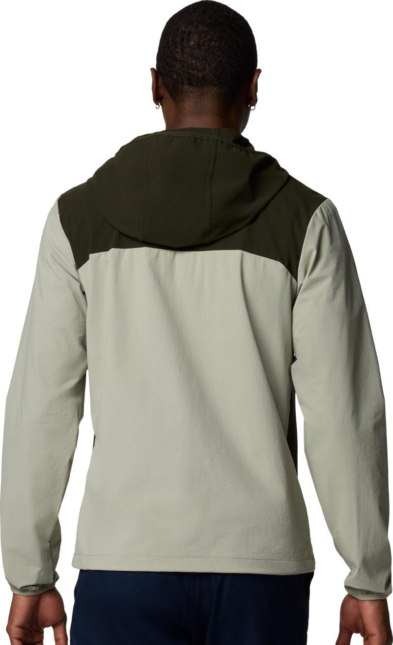 Heather Canyon II Hooded Jacket - Mens - safari / greenscape 1