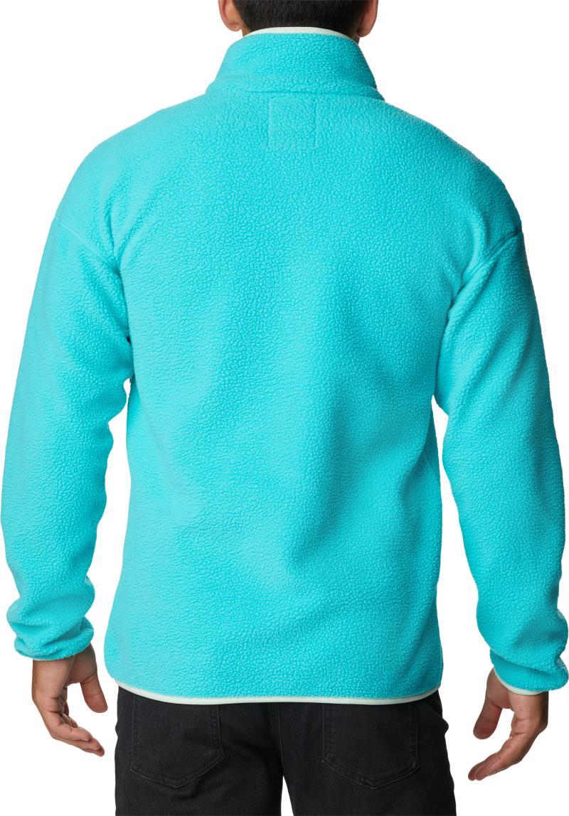 Helvetia Half Snap Fleece - Tall - Mens - Bright Aqua 2