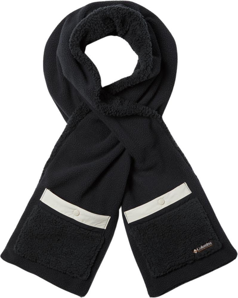 Helvetia Sherpa Scarf - Camel Brown / Chalk 3