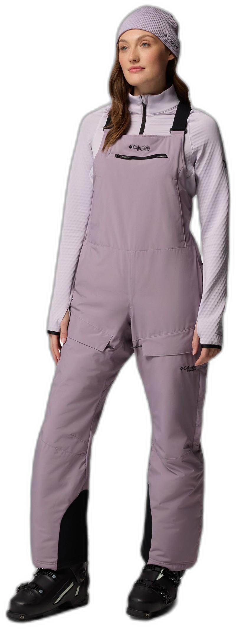 Highland Summit II Insulated BIbs, Long - Womens - shale purple 1