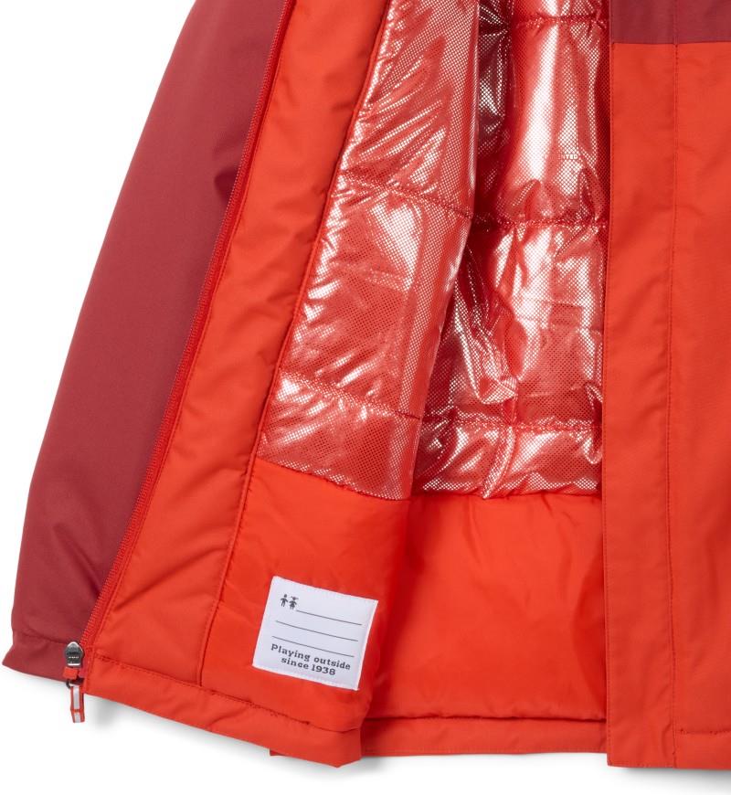 Hikebound II Insulated Jacket - Youth Boys - super sonic / red oxide 1