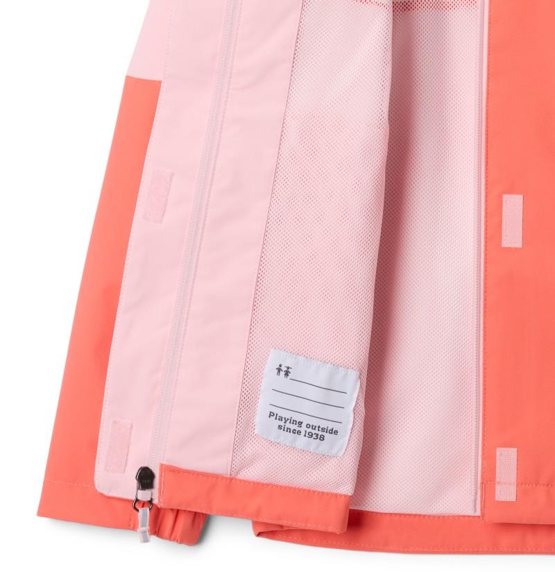 Hikebound II Jacket - Youth Girls - hot coral / satin pink 1