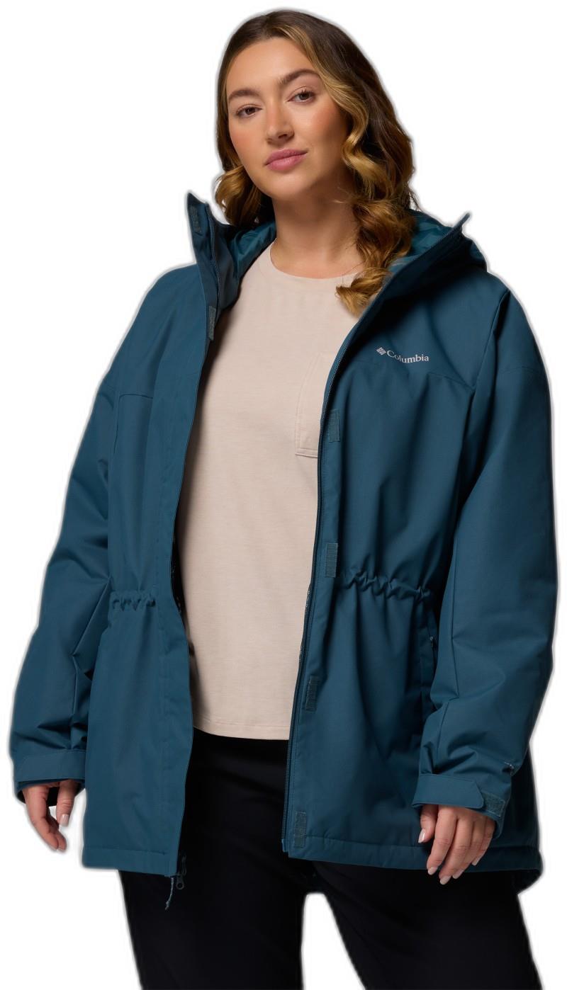 Hikebound II Long Insulated Jacket, Extended - Womens - everblue 1