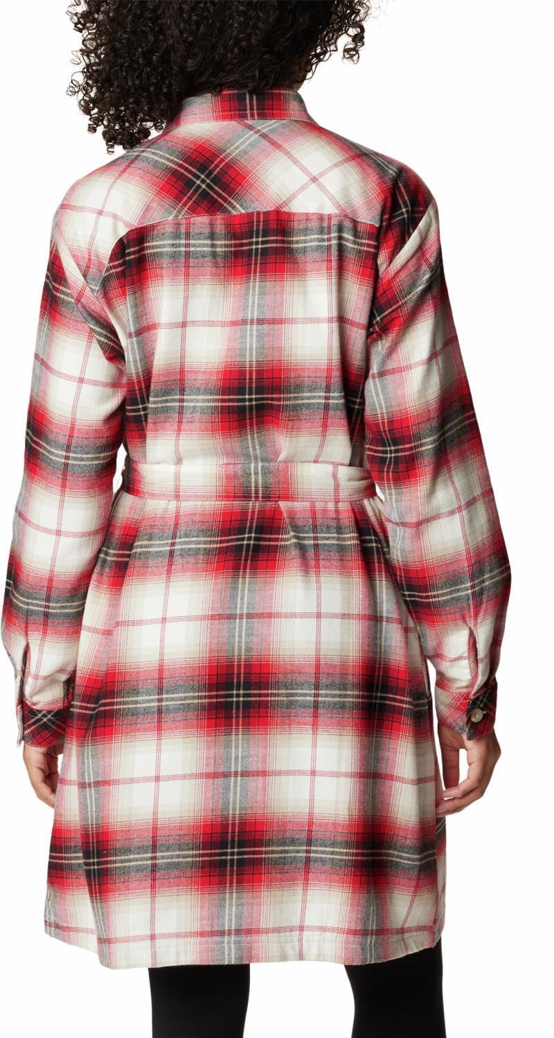 Holly Hideaway Flannel Dress - Chalk Ombre Tartan 2