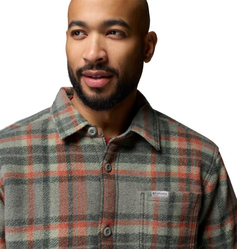 Hunter Arch Shirt Jacket, Tall - Mens - sedona sage track plaid 1