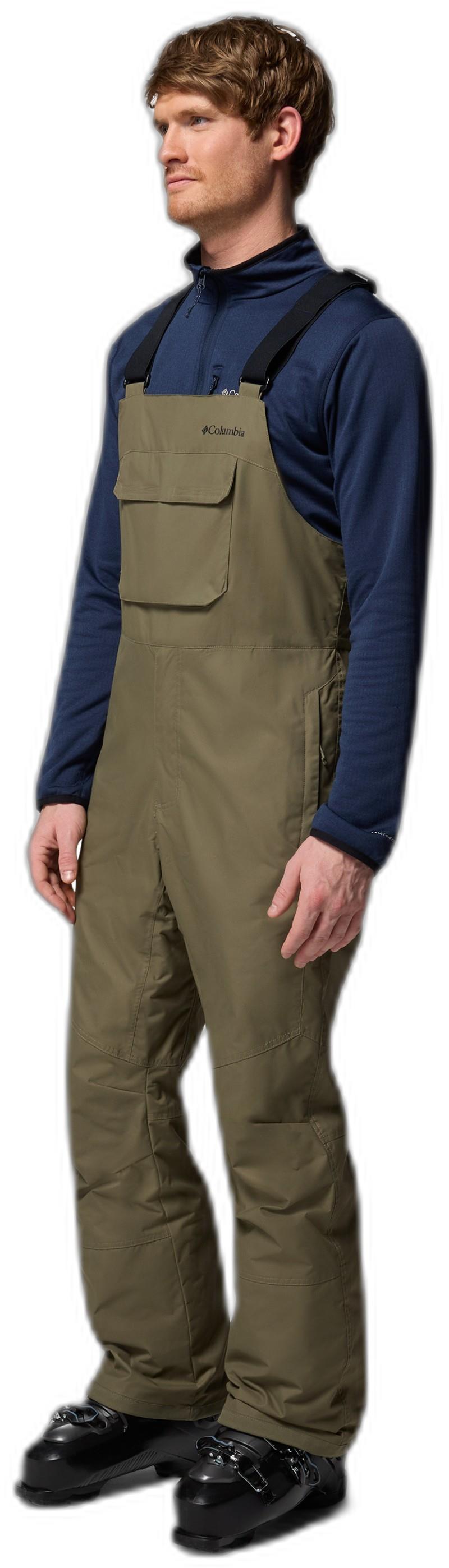 Iceventure II BIbs, Reg - Mens - stone green 1