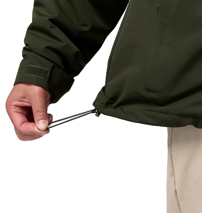 Landroamer Fleece Lined Jacket, Extended - Mens - greenscape / stone green 1