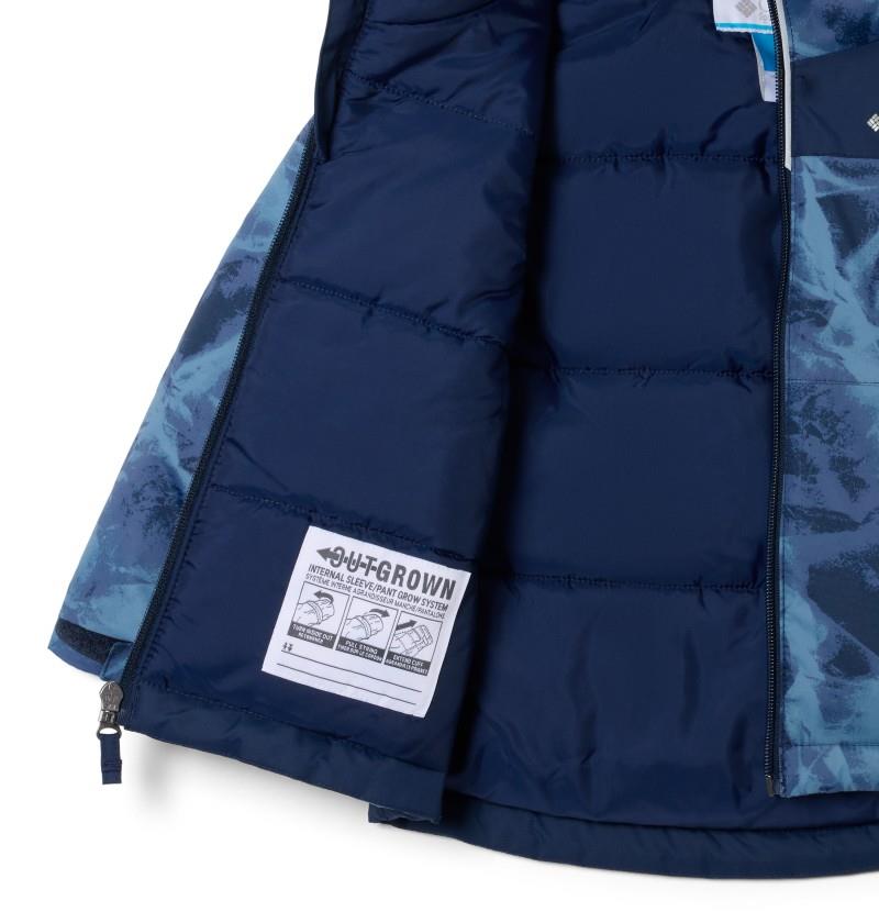 Lightning Lift IV Printed Jacket - Toddler Boys - collegiate navy icy peaks / collegiate navy 1