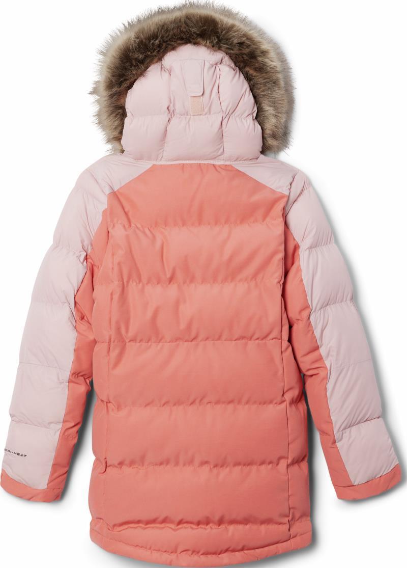 Marquam Peak Fusion II Parka - Youth Girls - Faded Peach / Dusty Pink 2