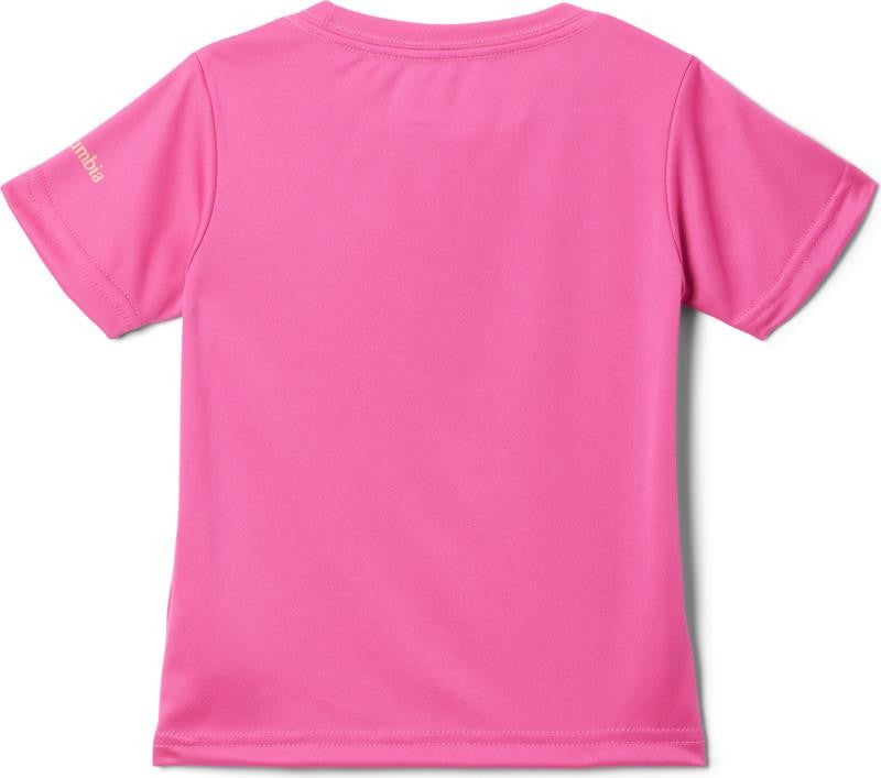 Mirror Creek SS Graphic Shirt - Toddler - pink ice / camp tunes graphic 1