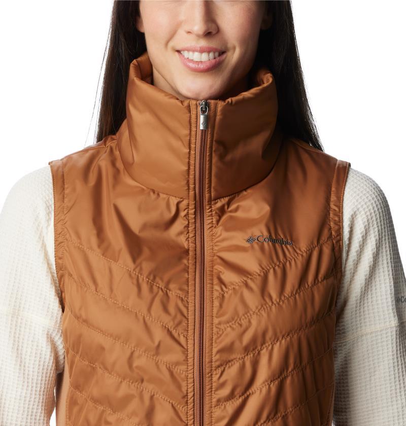 Mix It Around II Vest - Womens - Camel Brown 6