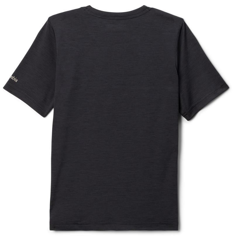 Mount Echo SS Graphic Shirt - Youth Boys - Black / Peaked Badge 2