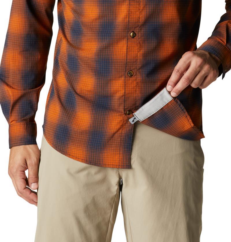 Newton Ridge II Plaid LS - Tall - Mens - Warm Copper Soft Ombre 7