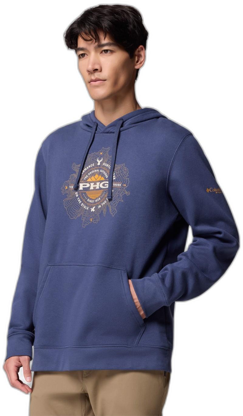 PHG Topo Hunt Hoodie - Mens - nocturnal / maple sugar topo hunt 1