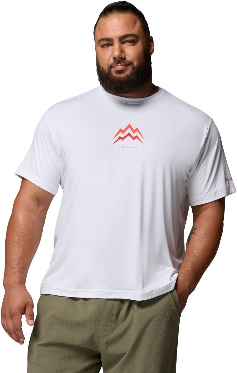Parsons Point SS Graphic Tee, Tall - Mens - white / pointed peaks 1