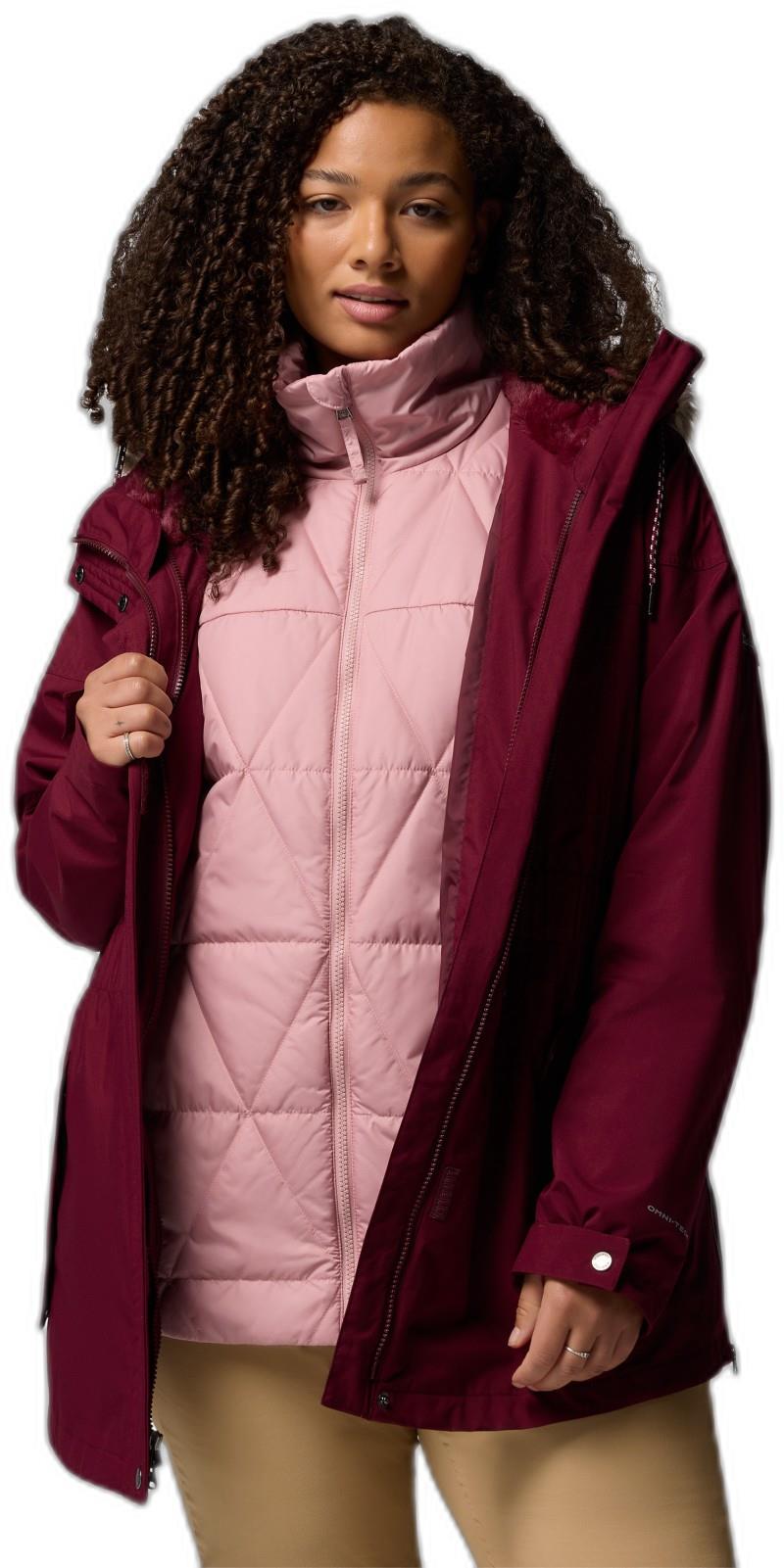 Payton Pass II Interchange Jacket, Extended - Womens - rich wine 1