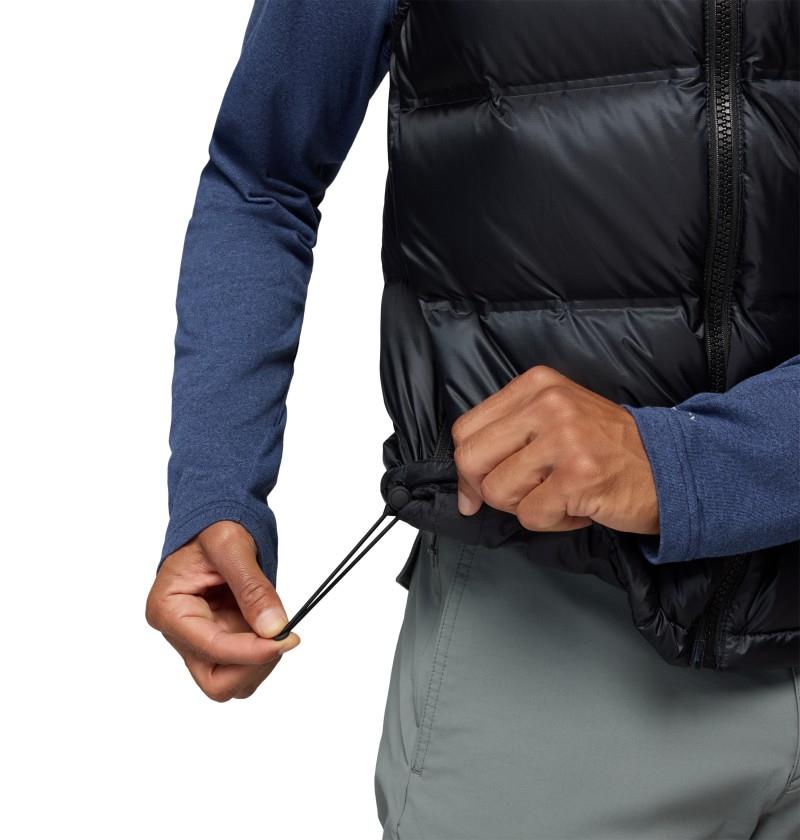 Powder Keg Heat Seal Down Vest - Mens - black 1