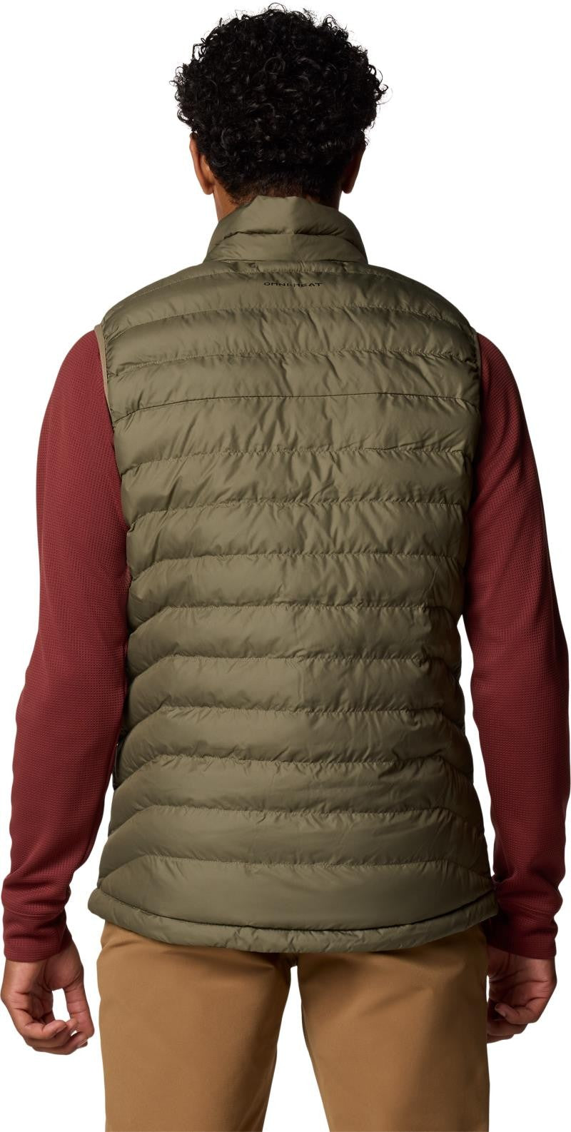 Powder Lite II Vest, Tall - Mens - stone green 1