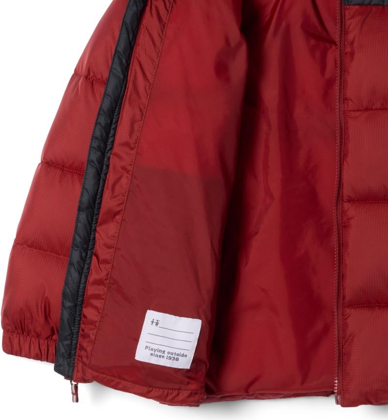 Puffect Hooded Jacket - Youth - red oxide / black 1