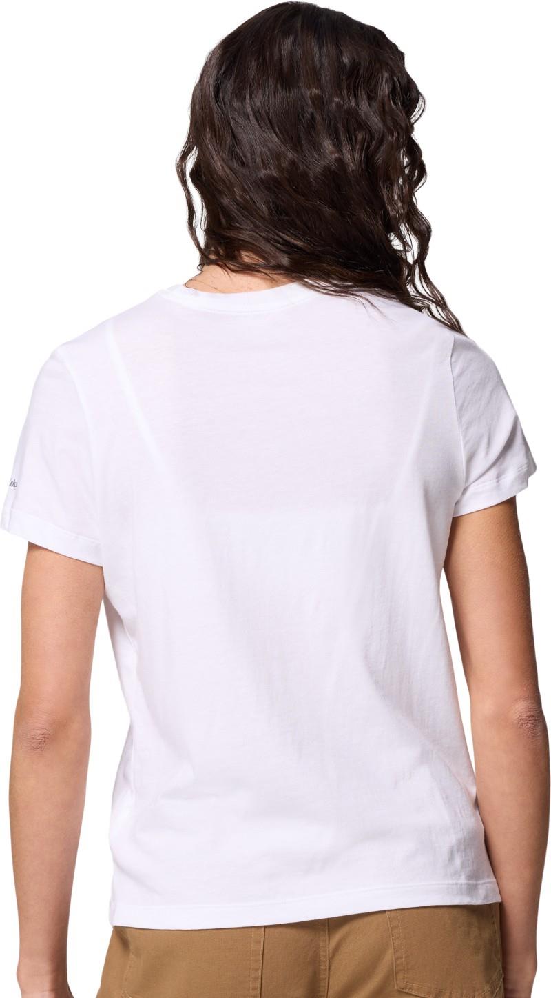 Ruby Springs Graphic Fitted SS - Womens - white / get hiked 1