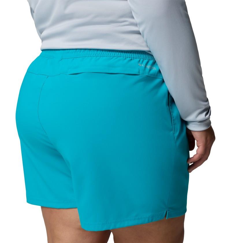 Rugged Water Shorts, 4" Inseam, Extended - Womens - ocean teal 1