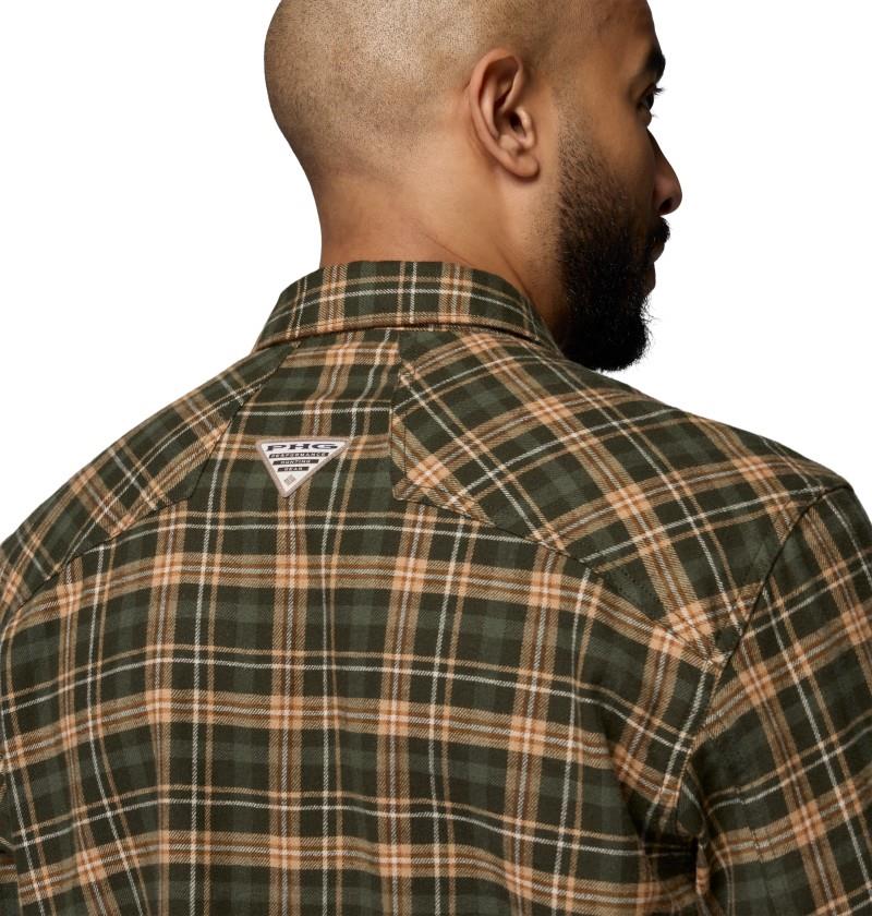 Saddle Point Tech Flannel - Mens - greenscape 1