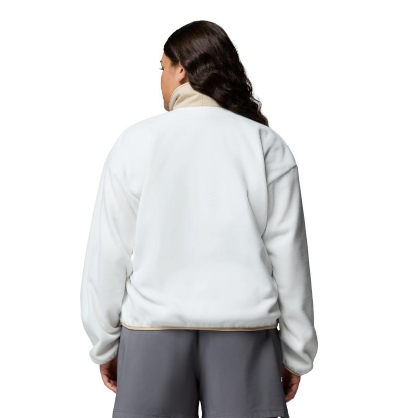 Sequoia Grove Full Zip Fleece, Extended - Womens - sea salt / ancient fossil 1