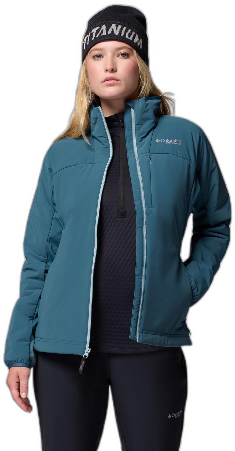 Silver Leaf Lite Hybrid Jacket - Womens - everblue 1