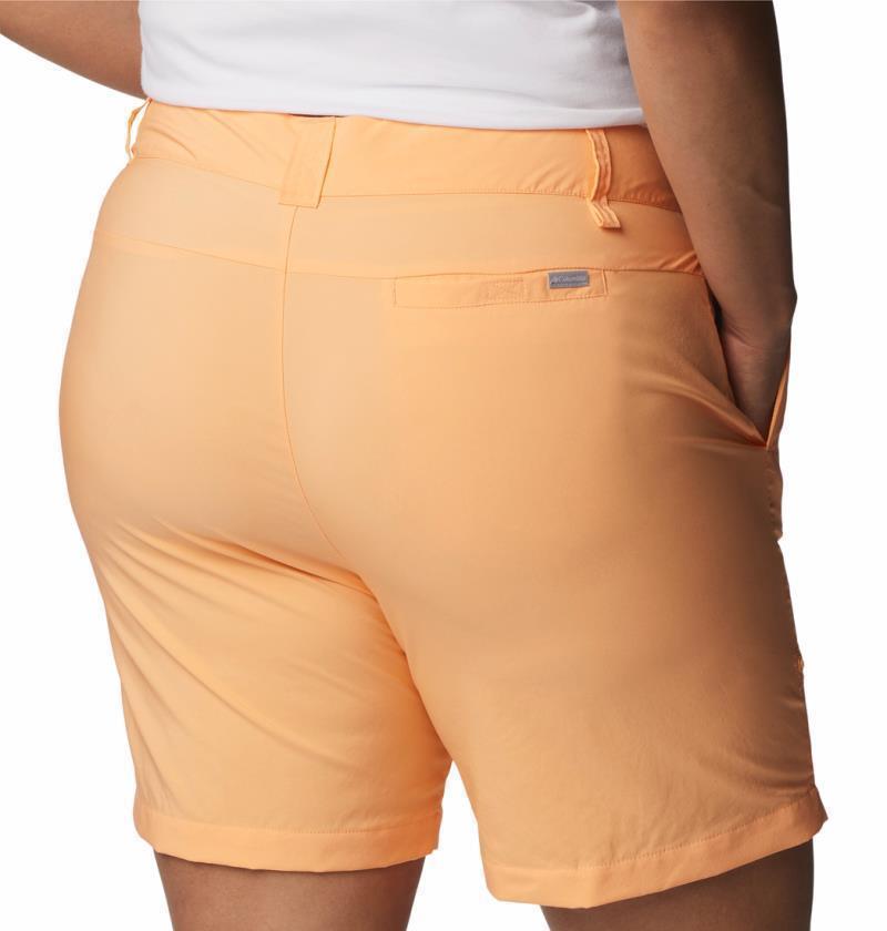 Silver Ridge Utility Shorts, 4" Inseam - Plus - Womens - Peach 5