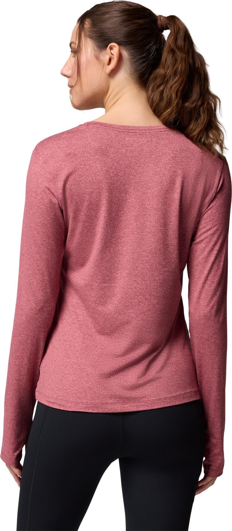 Sloan Ridge LS Shirt - Womens - rich wine heather 1
