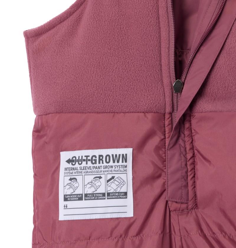 Snowslope III Bibs - Toddler - antique mauve 1