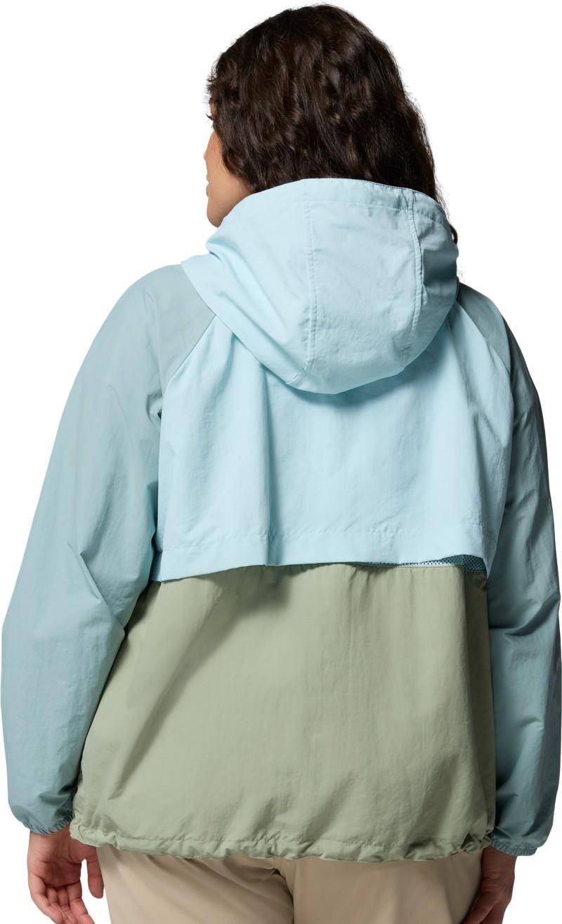 Spire Valley Windbreaker, Extended - Womens - safari / marine light / crushed blue 1