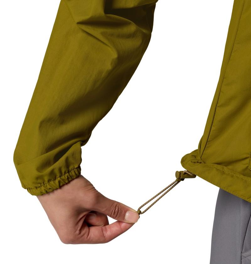 Spire Valley Windbreaker - Womens - mossy green 1