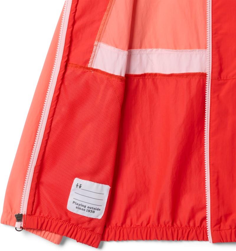 Spire Valley Windbreaker - Youth Boys - hot coral / poppy red / satin pink 1