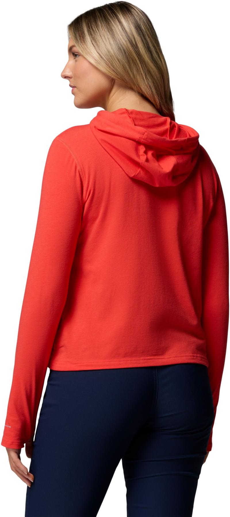 Sun Trek Hoodie II - Womens - poppy red 1