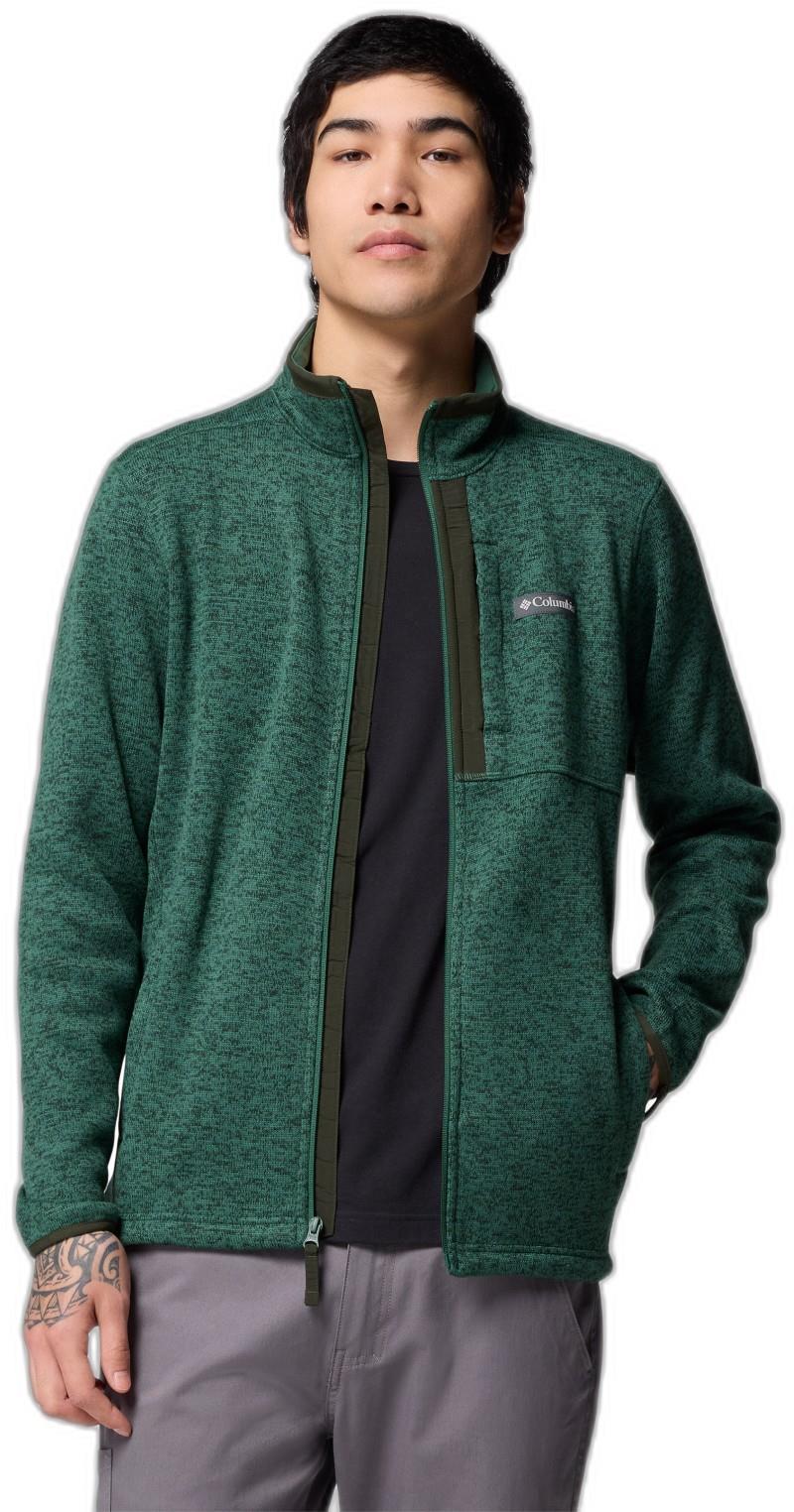Sweater Weather Full-Zip - Mens - rain forest heather 1