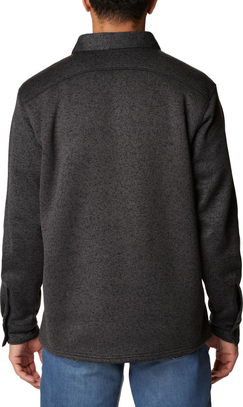 Sweater Weather Shirt Jacket - Tall - Mens - Black Heather 2