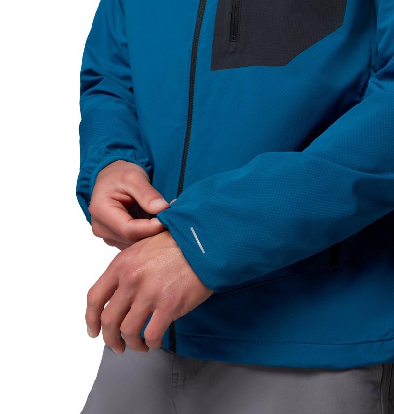 Tall Heights III Hooded Softshell, Tall - Mens - phoenix blue / black 1