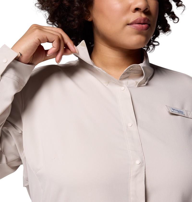 Tamiami II LS Shirt, Extended - Womens - dark stone 1