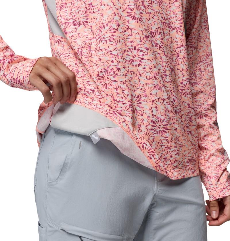 Tidal Deflector Zero Hoodie - Womens - tiki pink florakat 1