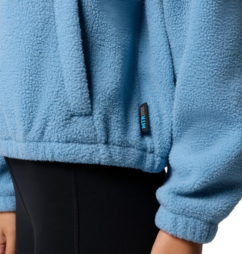Timber Meadow Mtr Fleece Hoodie - Womens - rainy day 1