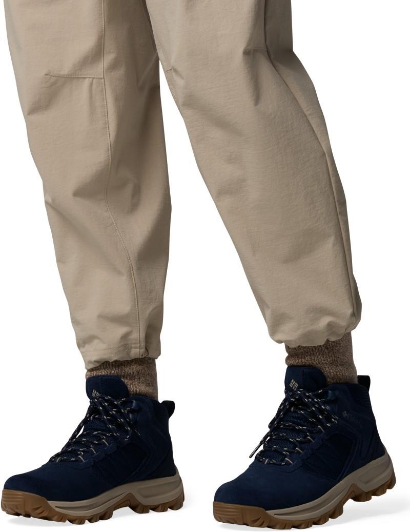 Transverse Suede Wide - Womens - collegiate navy / canvas tan 1