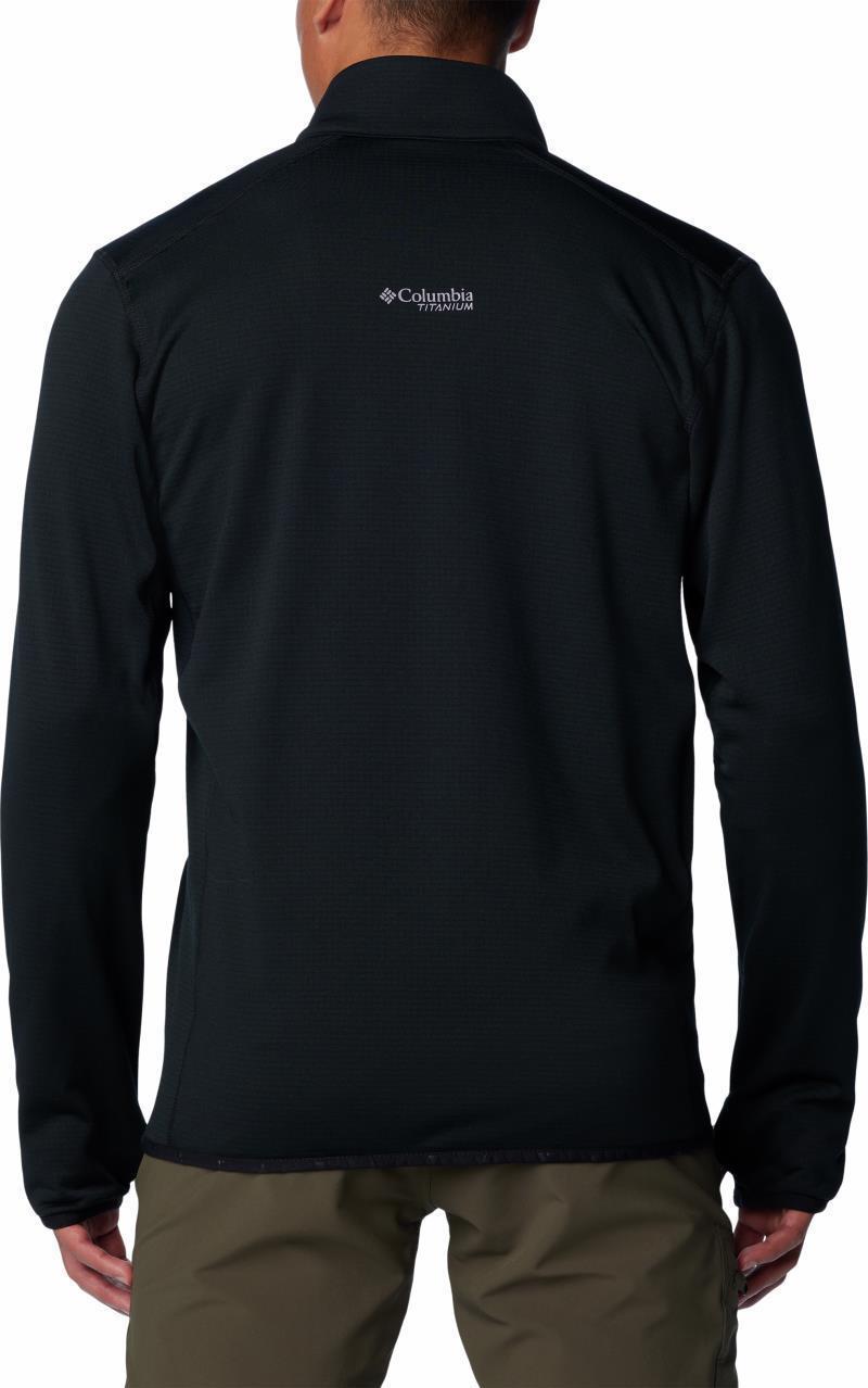 Triple Canyon Grid Fleece Full-Zip - Mens - Black 2
