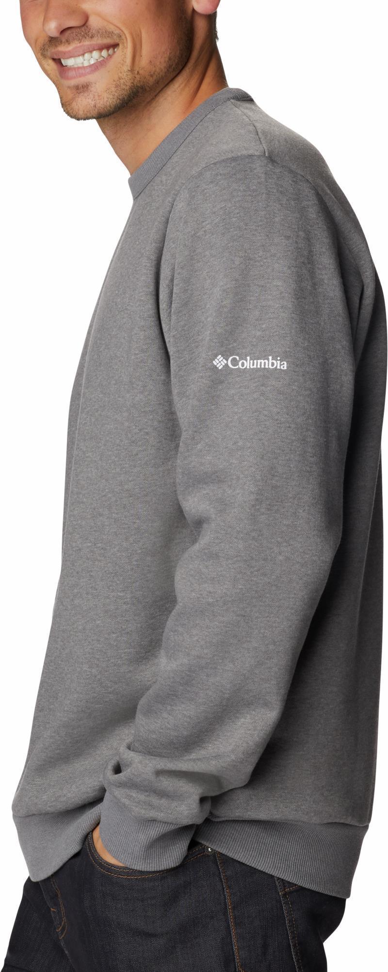 Tumalo Creek Crew - Mens - City Grey Heather / Boundless Graphic 5