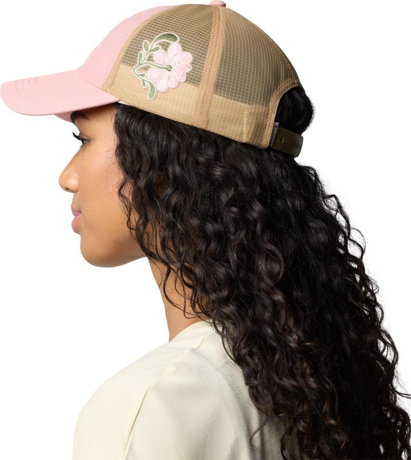 Wells Ridge Trucker Snap Back - Womens - eraser pink 1